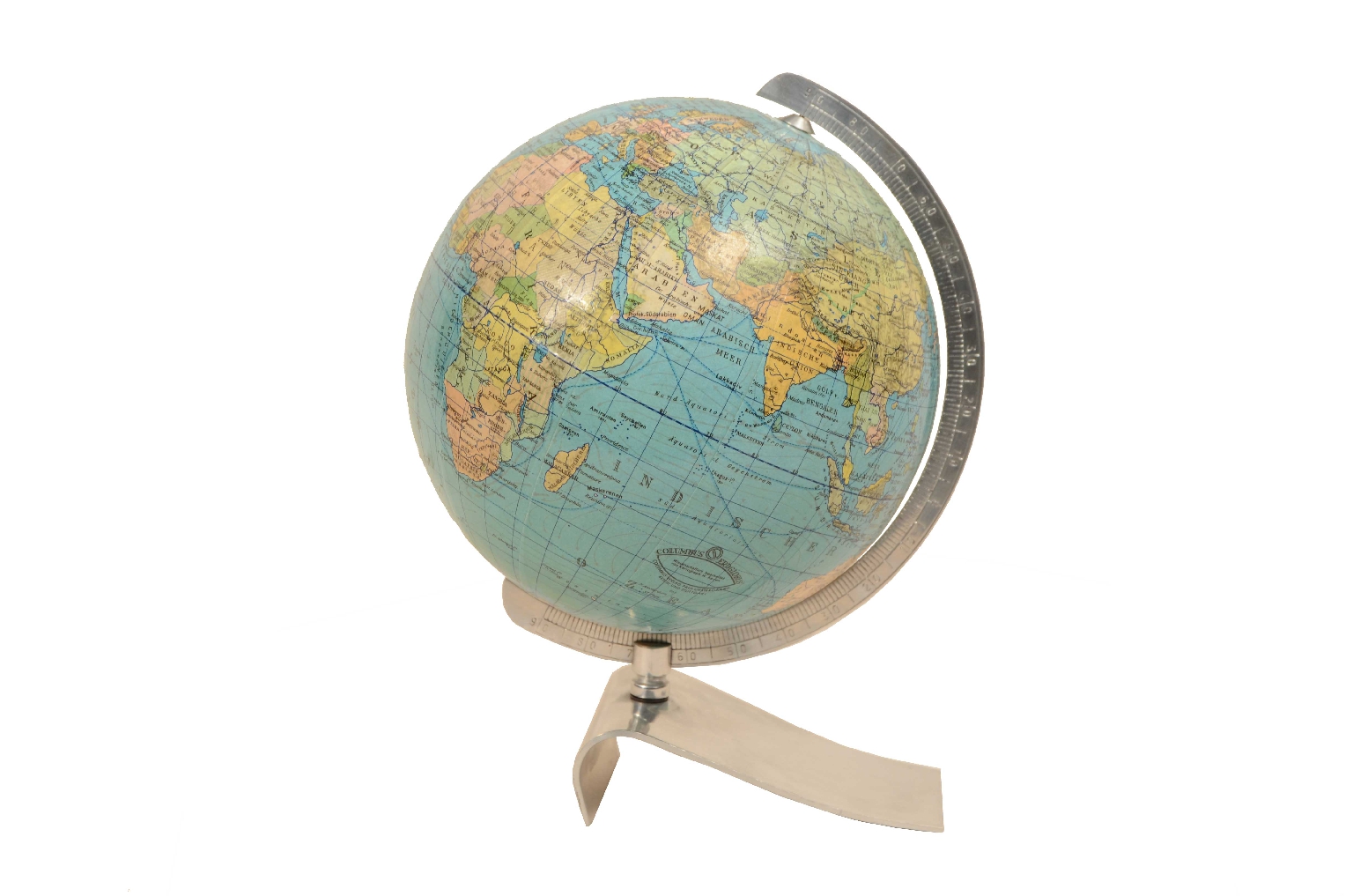 Antique globes-world maps/8059-Small Terrestrial Globe