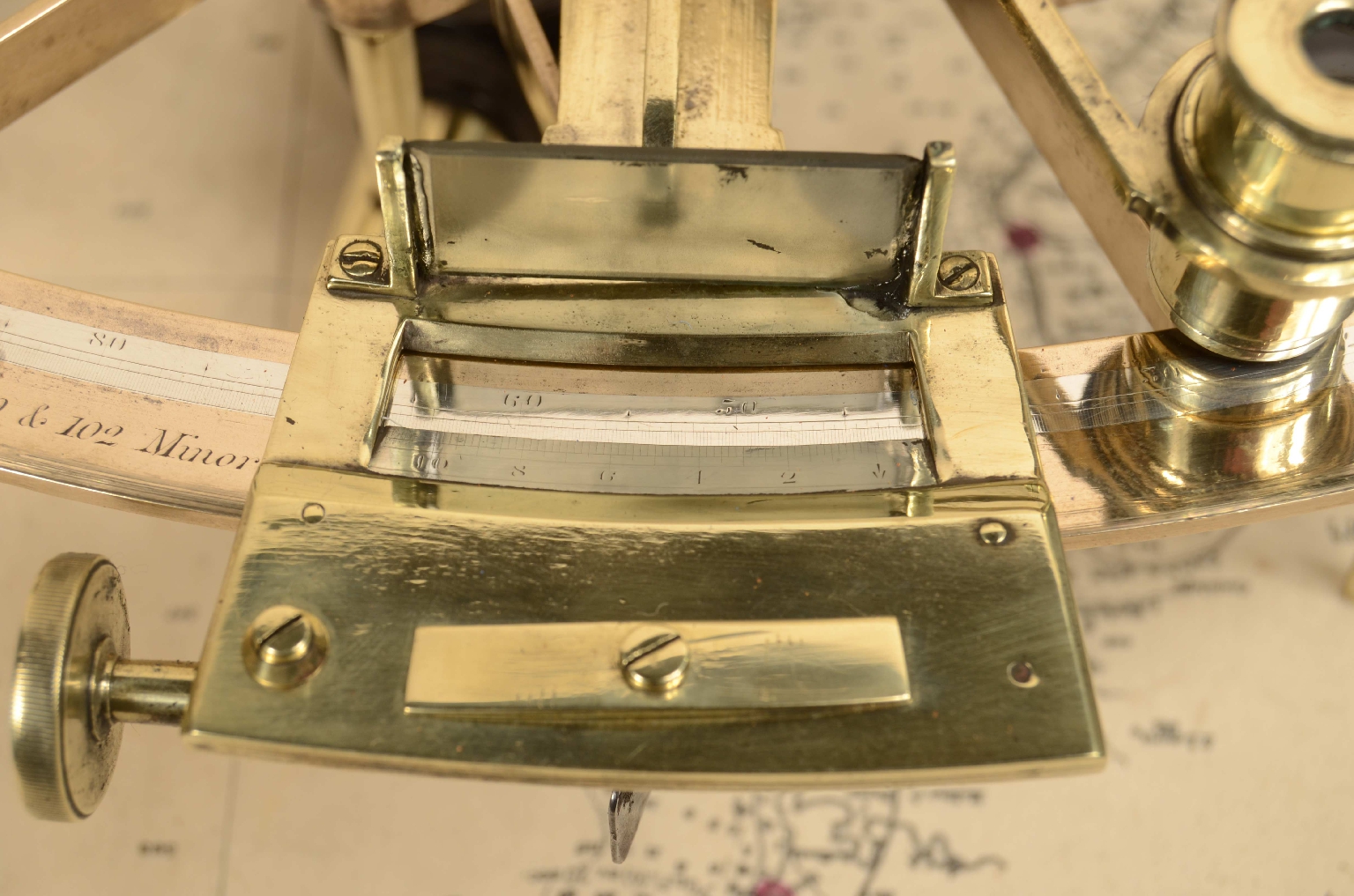 Nautical antiques/8070-Antique Sextant