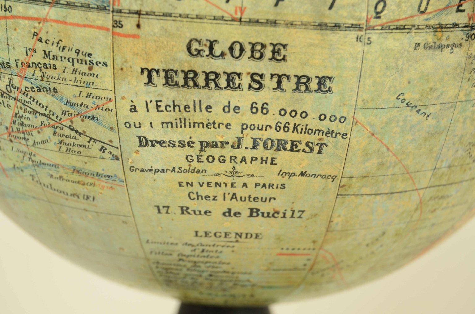 Antique globes-world maps/8099-Terrestrial Globe