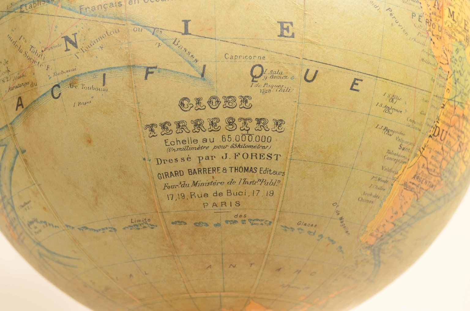 Antique globes-world maps/8103-Terrestrial Globe