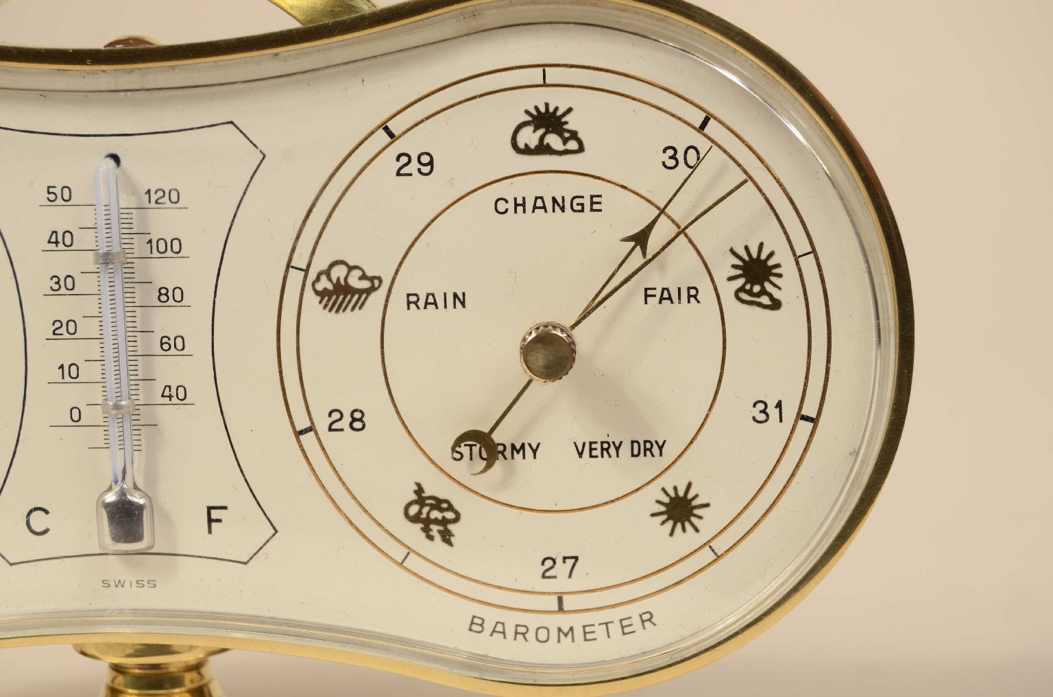 Antique barometers/8108-Barometric Station