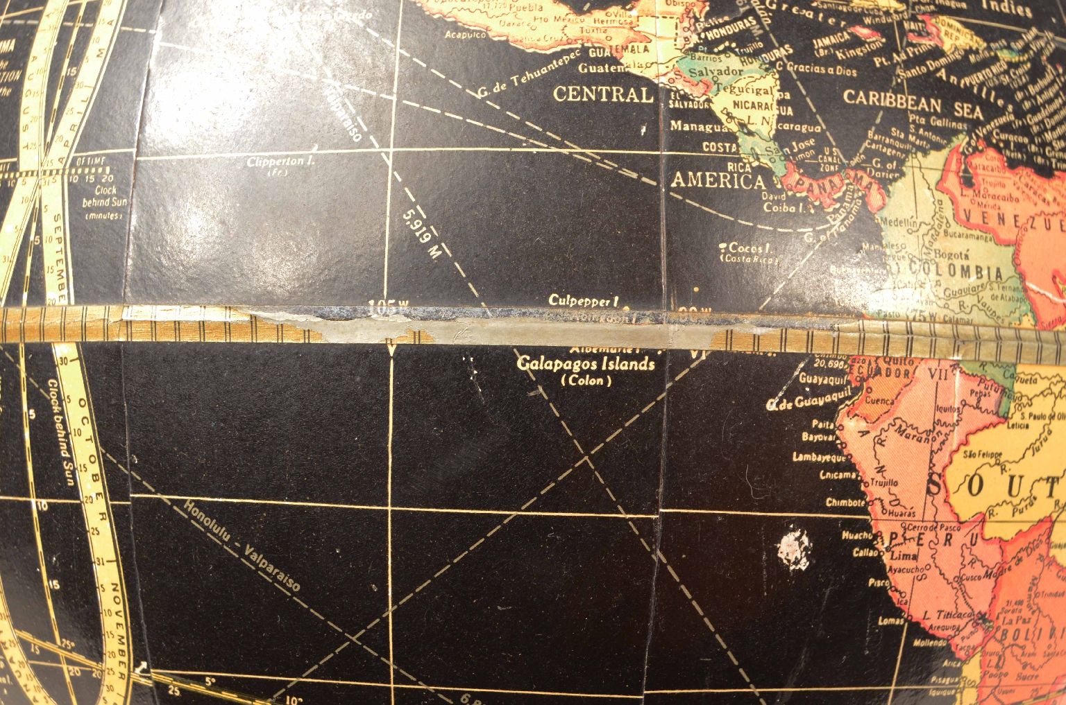 Antique globes-world maps/8109-Terrestrial Globe