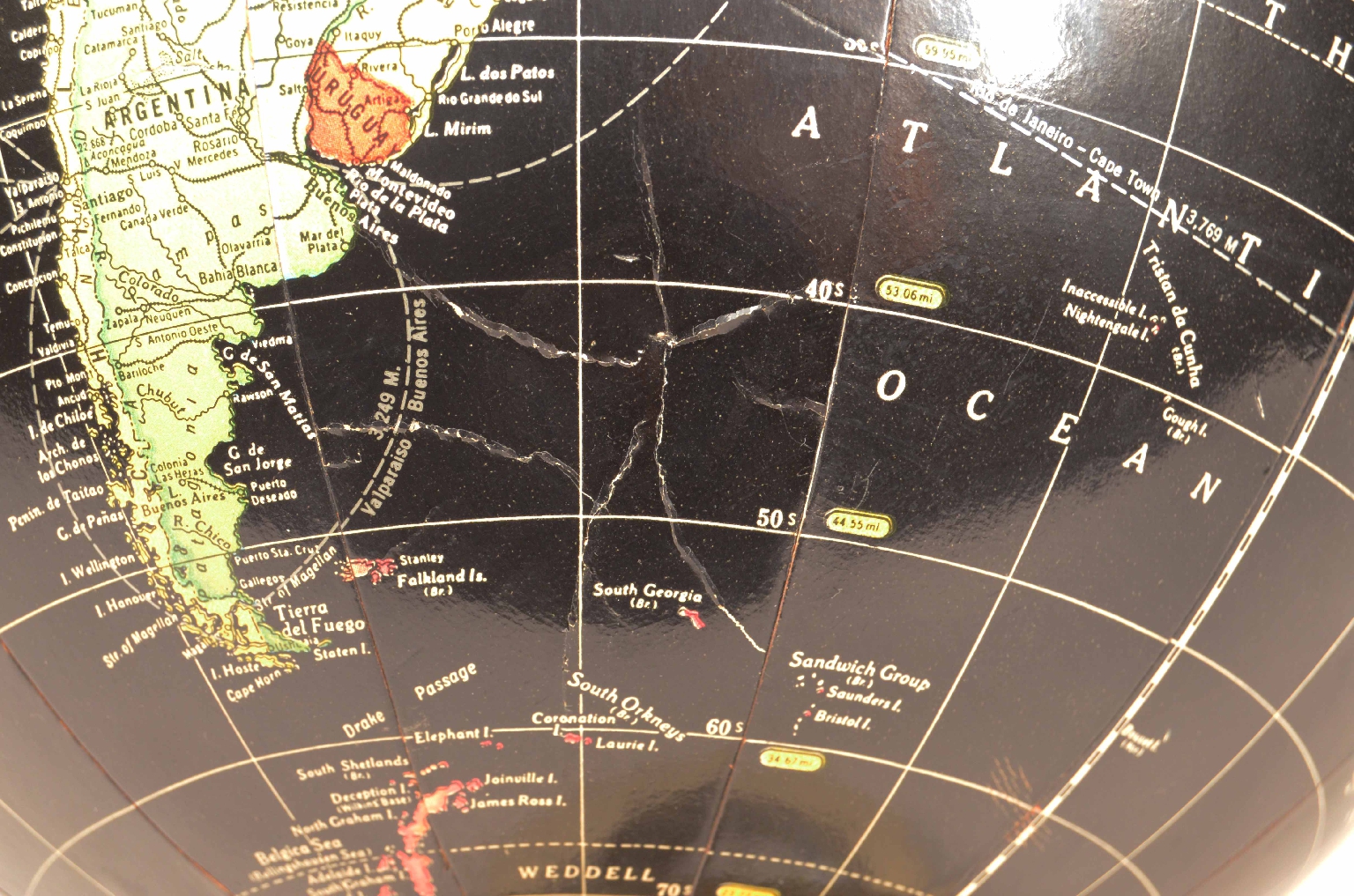 Antique globes-world maps/8109-Terrestrial Globe