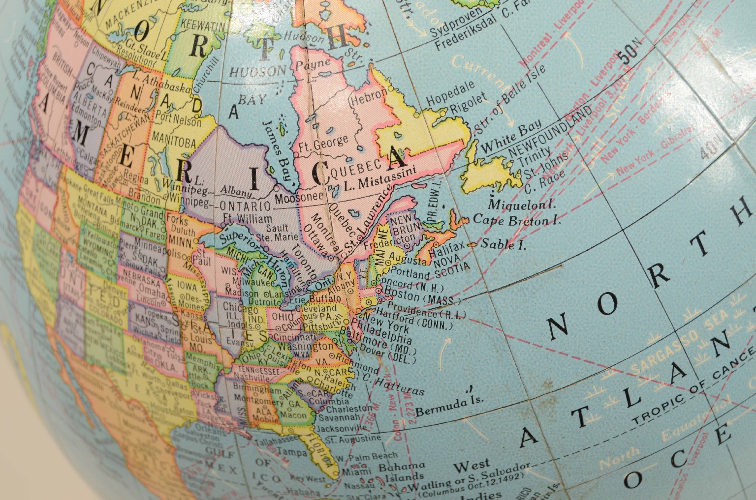 Antique globes-world maps/8110-Terrestrial Globe