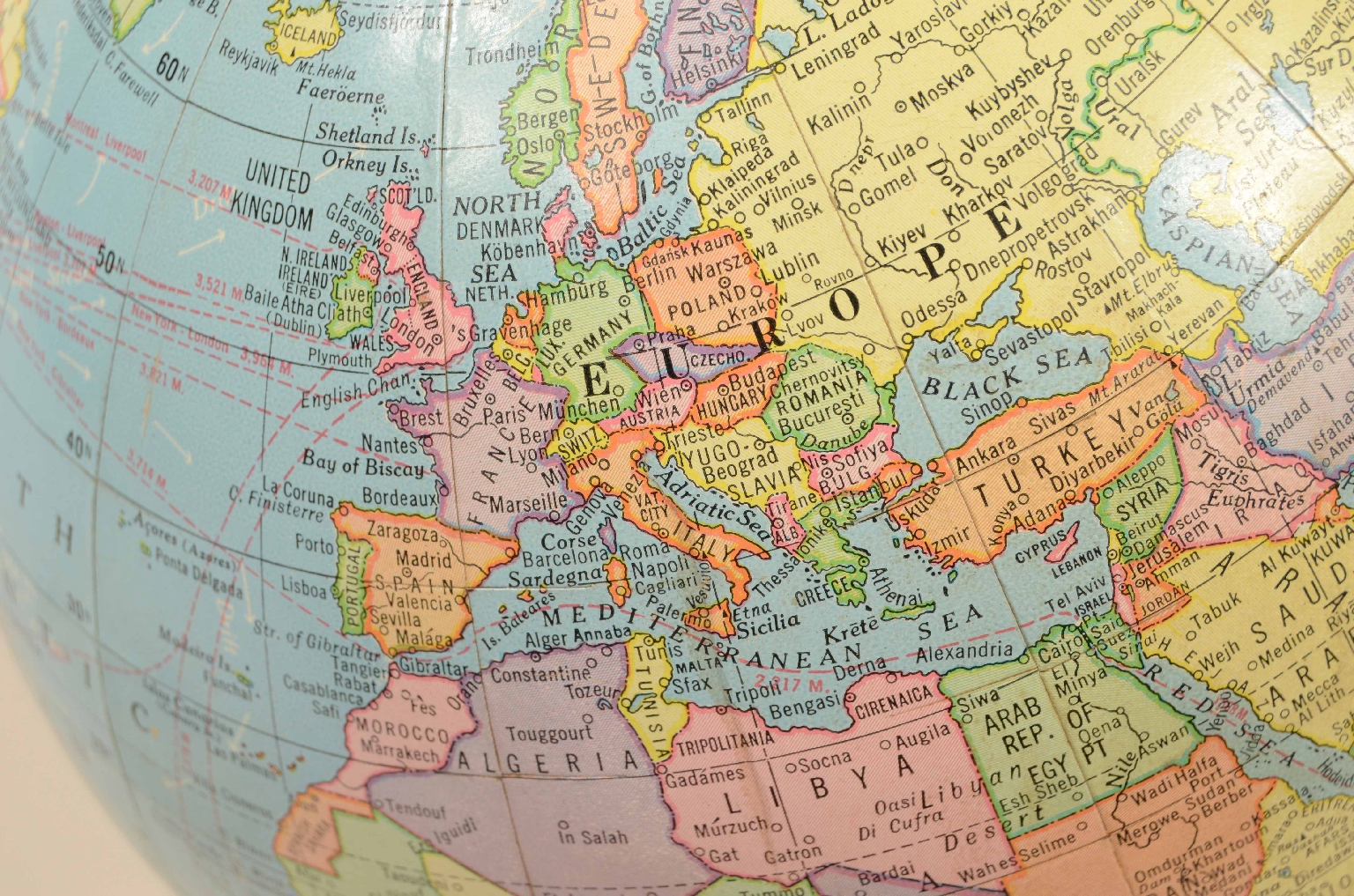 Antique globes-world maps/8110-Terrestrial Globe