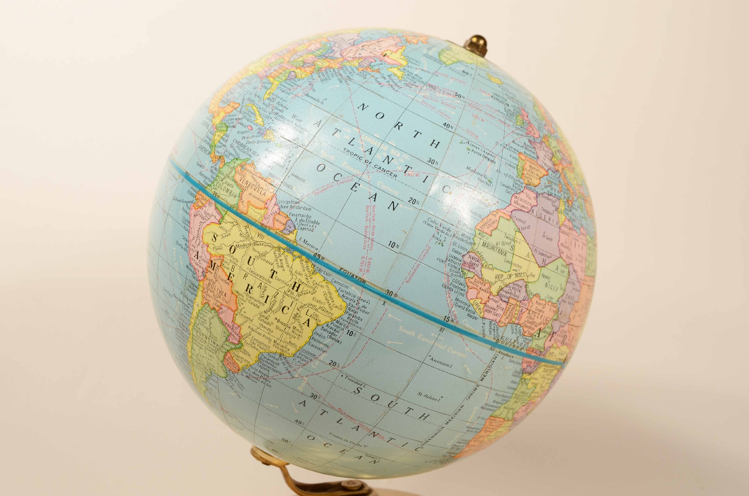 Antique globes-world maps/8110-Terrestrial Globe