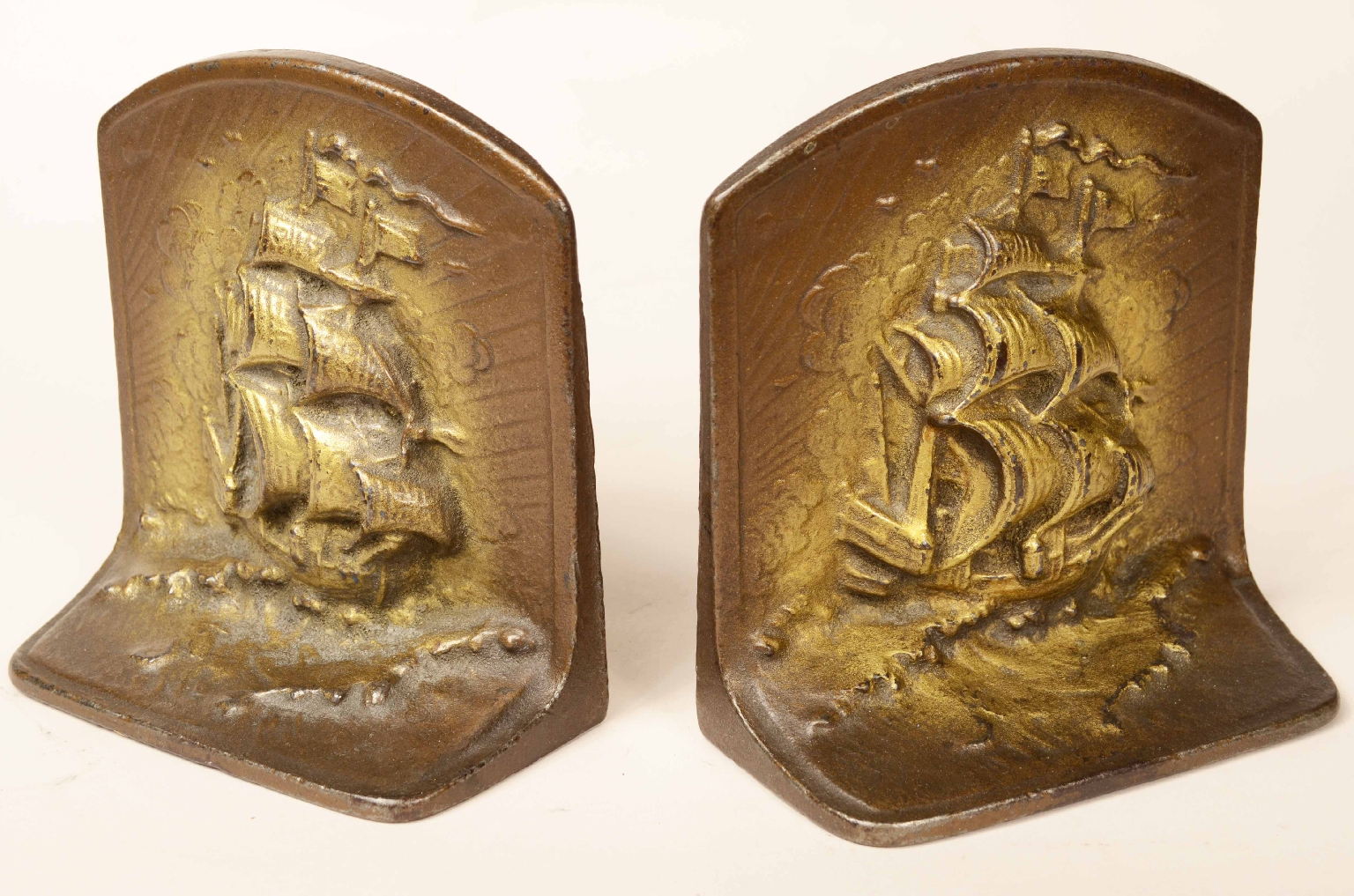 Nautical antiques/8118-Pair Bookends