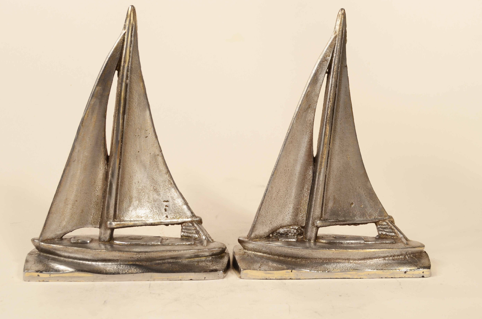 Antiquariato nautico/8132-Coppia Fermalibri