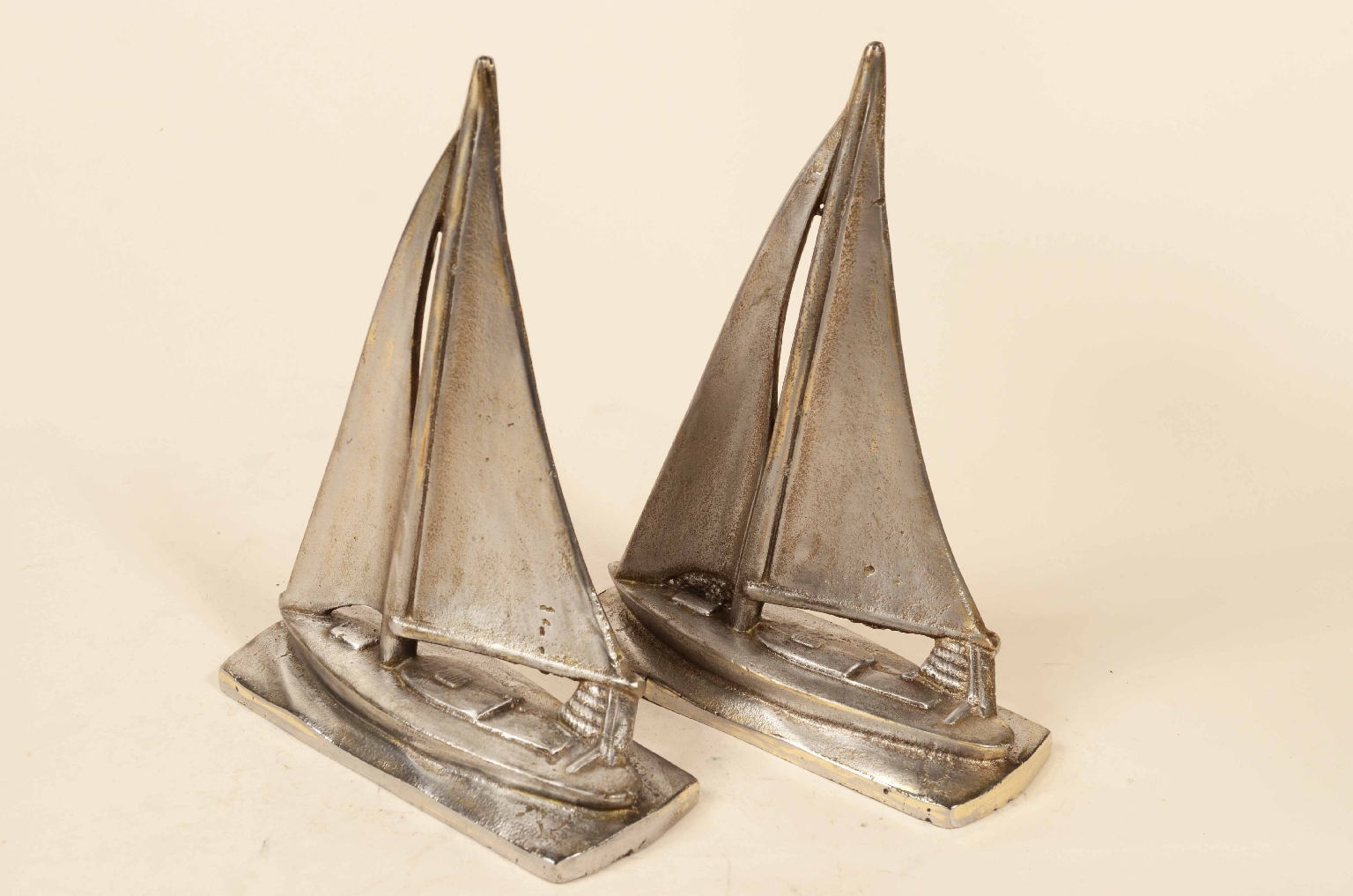 Antiquariato nautico/8132-Coppia Fermalibri