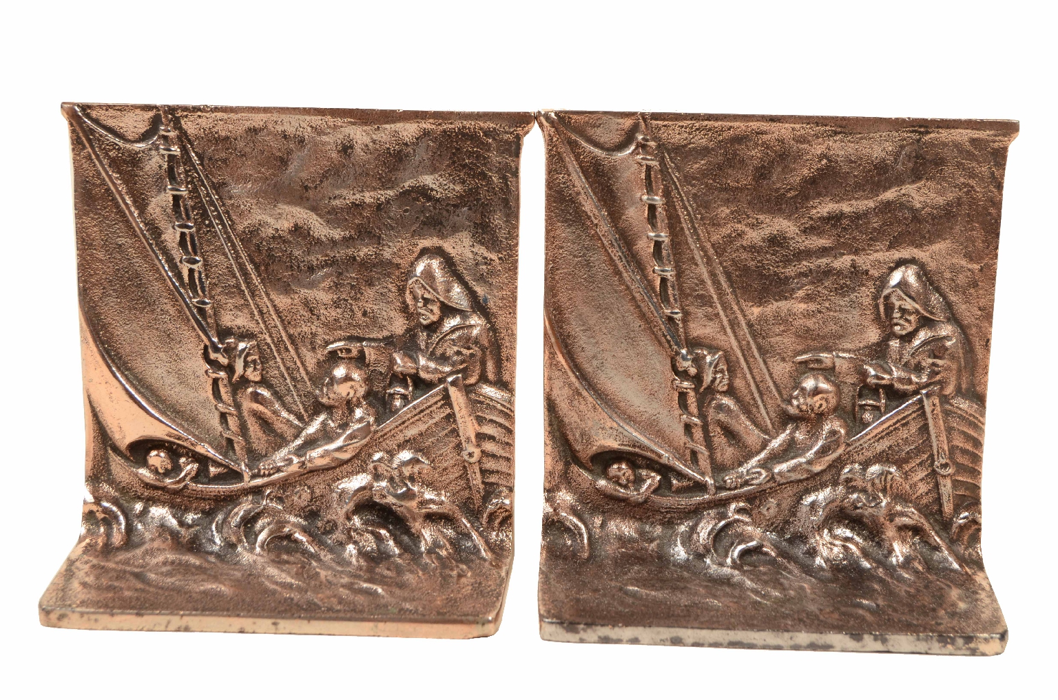 Nautical antiques/8134-Pair Bookends