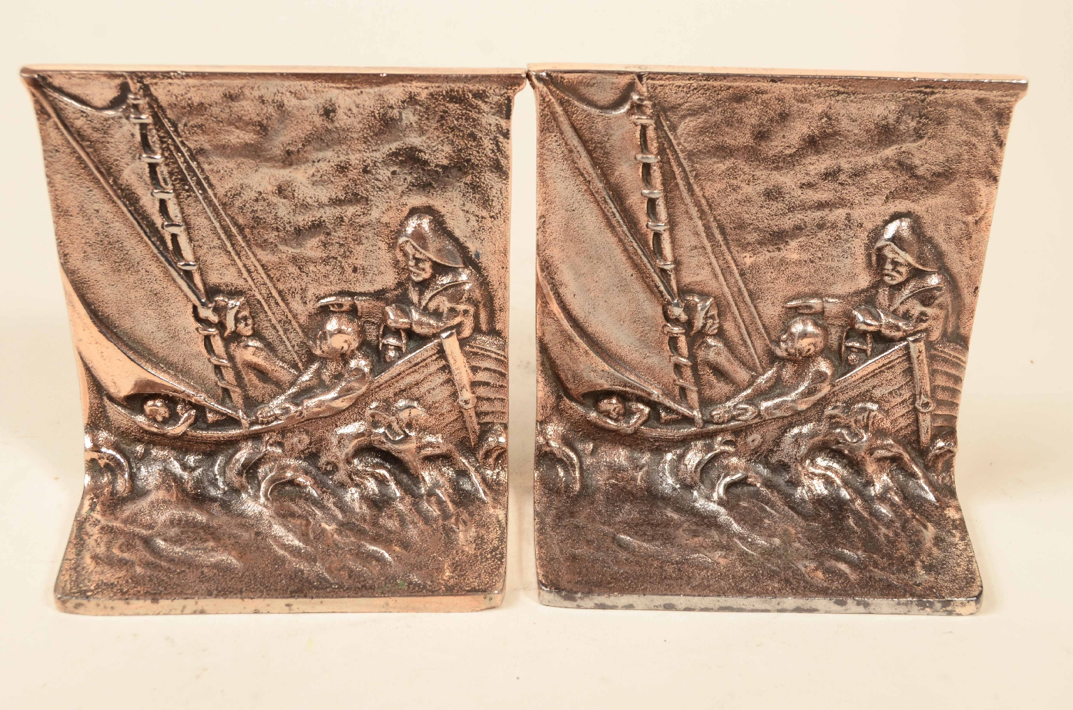 Nautical antiques/8134-Pair Bookends