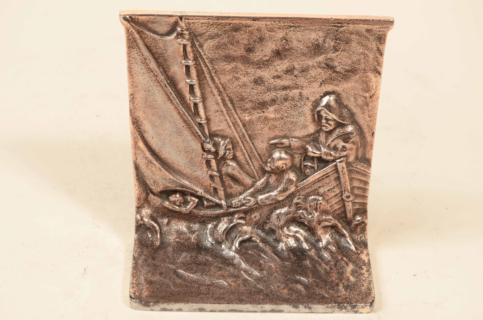 Antiquariato nautico/8134-Coppia Fermalibri