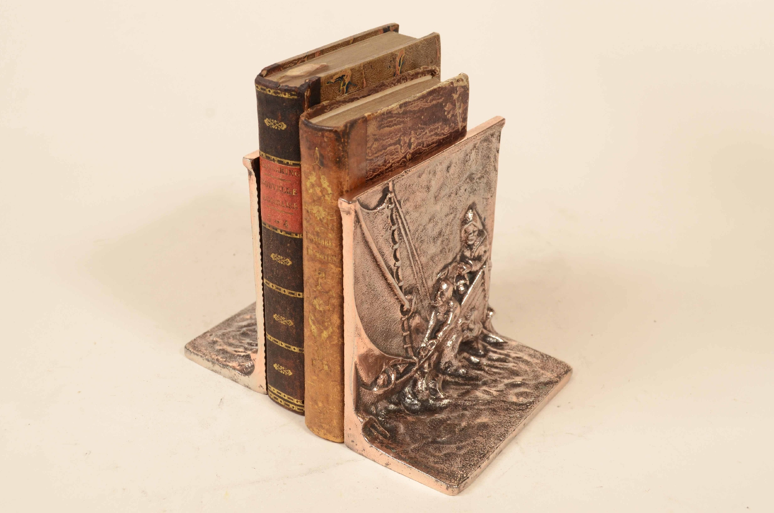 Nautical antiques/8134-Pair Bookends