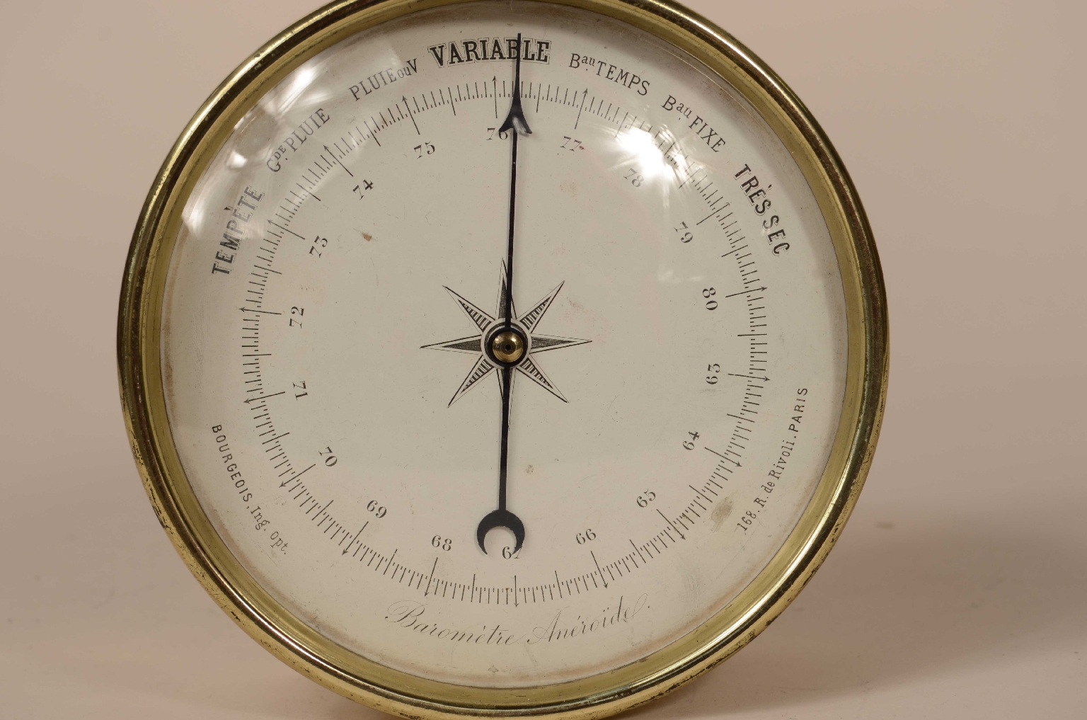 Antique barometers/8139-Aneroid Barometer