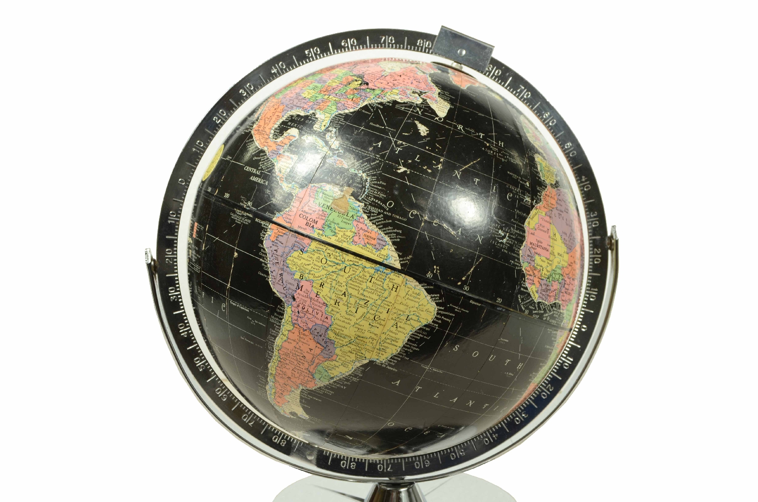 Globi-mappamondi antichi/8148-Globo Terrestre Nero