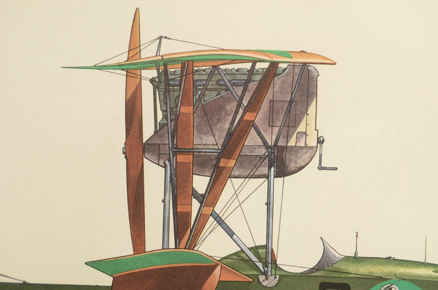 Old aircraft/8154a-Color Print