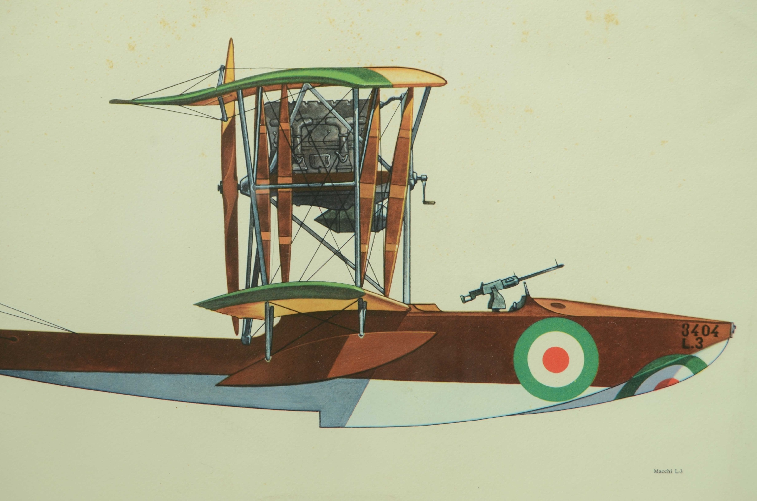 Old aircraft/8154e-Color Printing