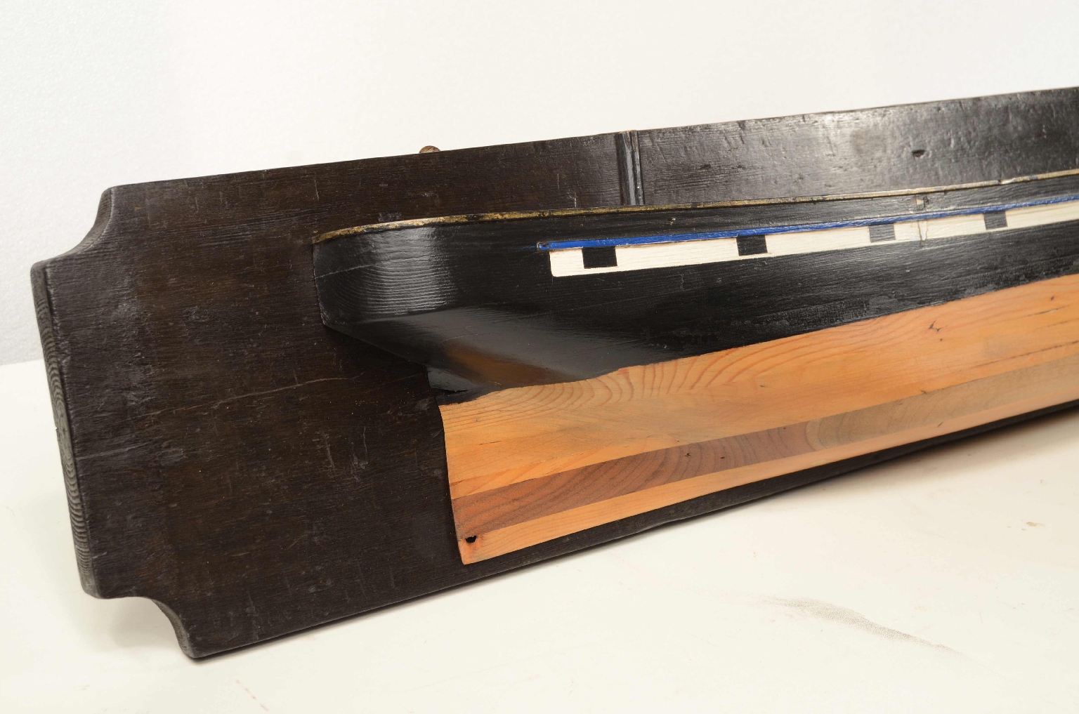 Old ship models/8157-Half Hull