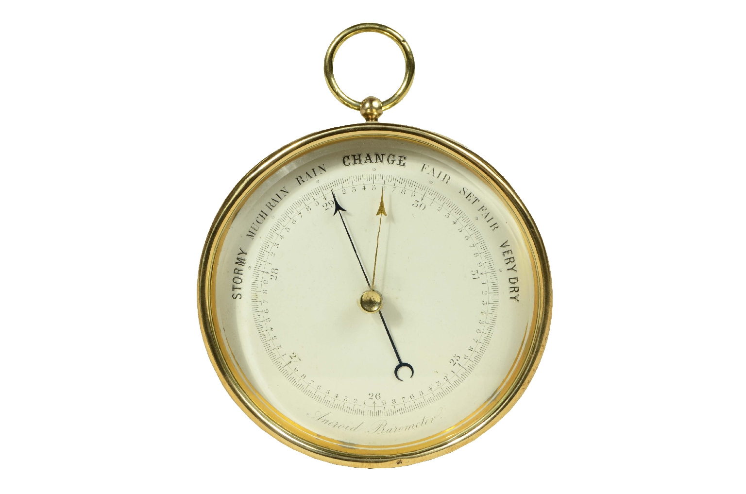 Antique barometers/8160-Aneroid Barometer