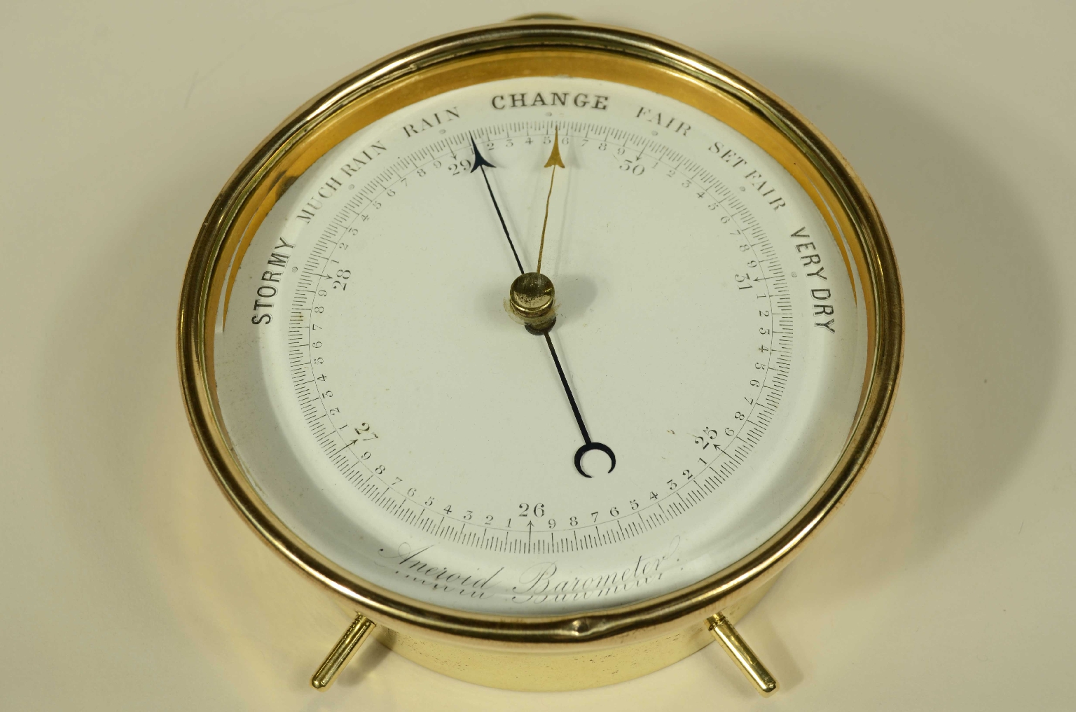Antique barometers/8160-Aneroid Barometer