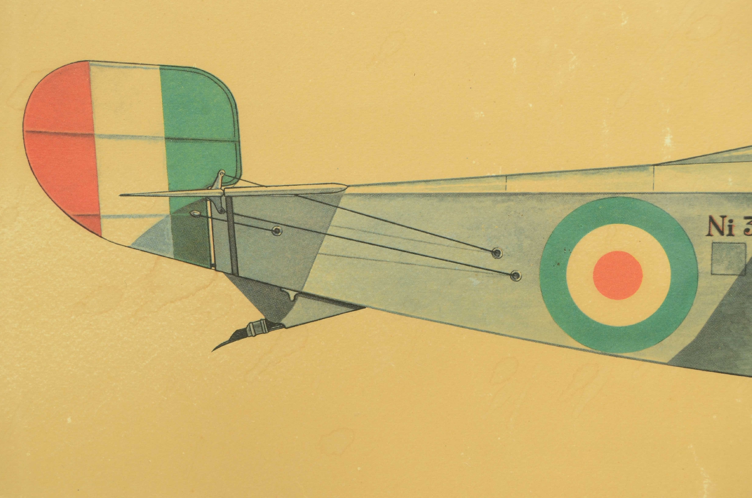 Old aircraft/8162-Color Printing