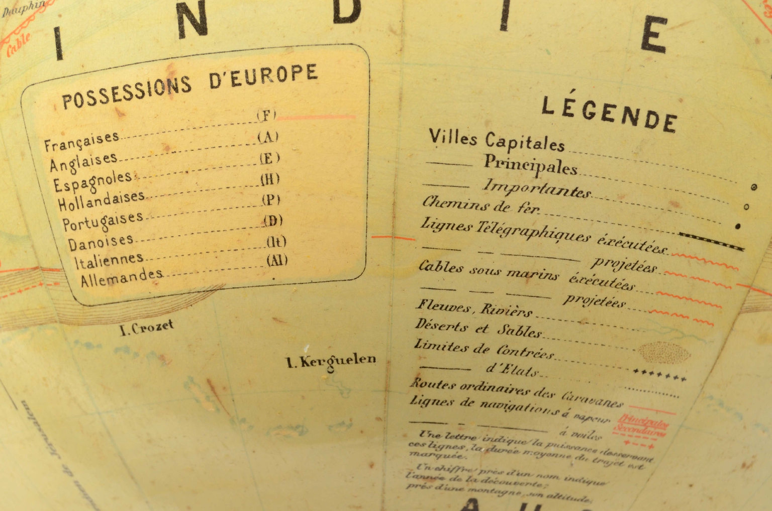 Globi-mappamondi antichi/8190-Globo Terrestre