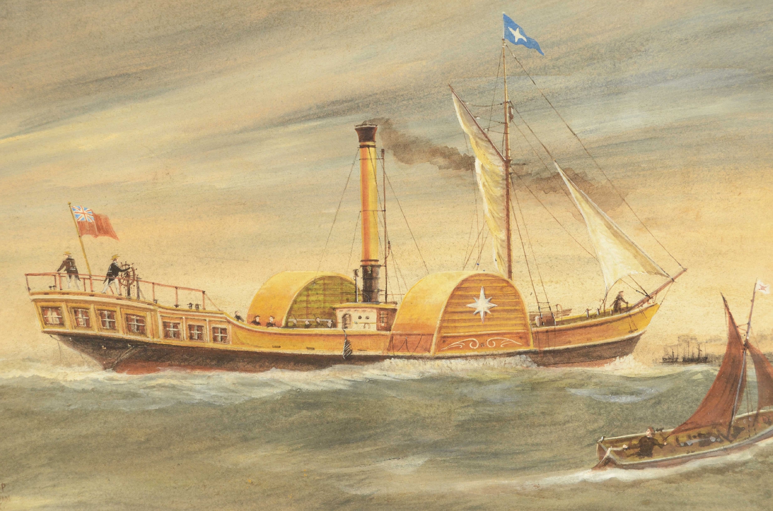 Nautical antiques/8230-Watercolor