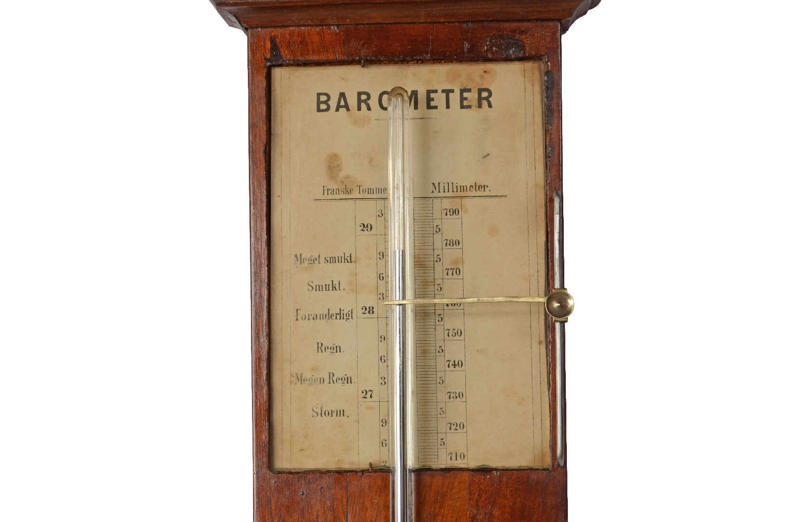 Antique barometers/8244-Torricellian Barometer