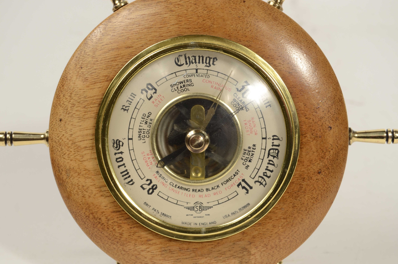Antique barometers/8252-Small Barometer
