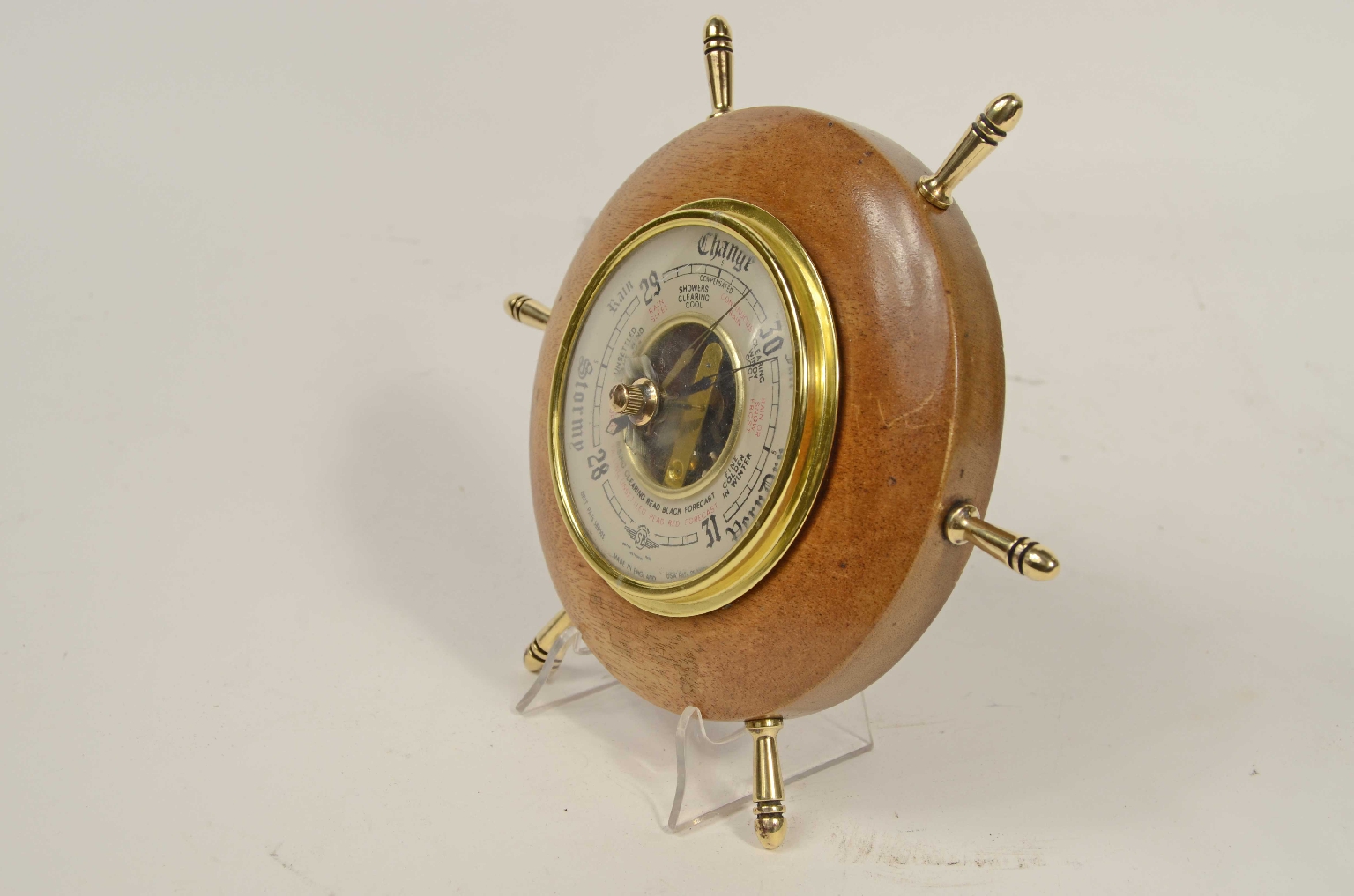Antique barometers/8252-Small Barometer