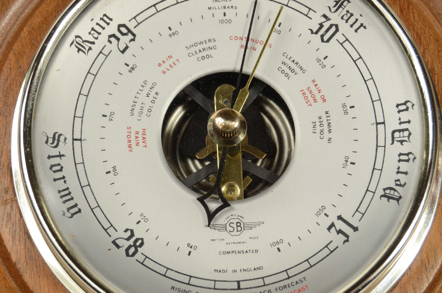 Antique barometers/8254-Aneroid Barometer