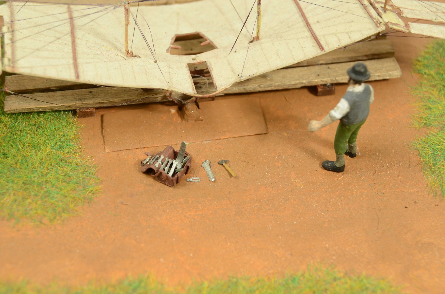 Aerei d’epoca/8259b-Modellino in scala