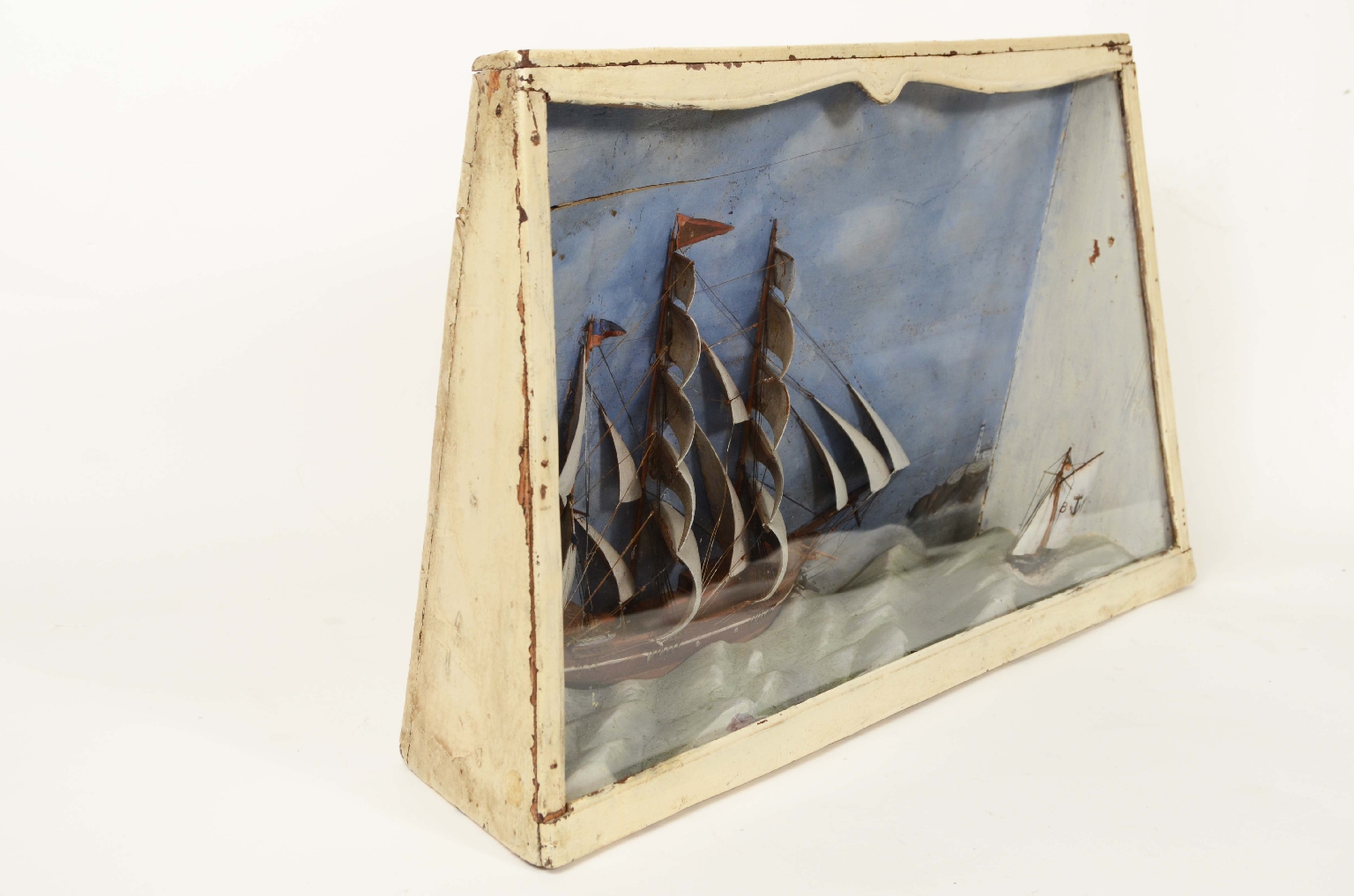 Nautical antiques/8265-Nautical Diorama