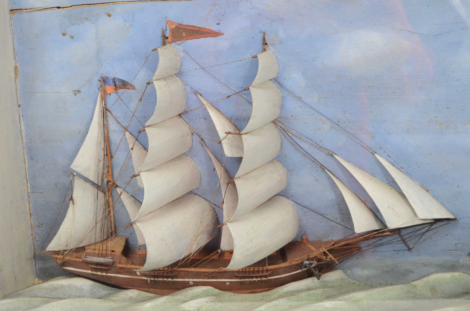 Nautical antiques/8265-Nautical Diorama