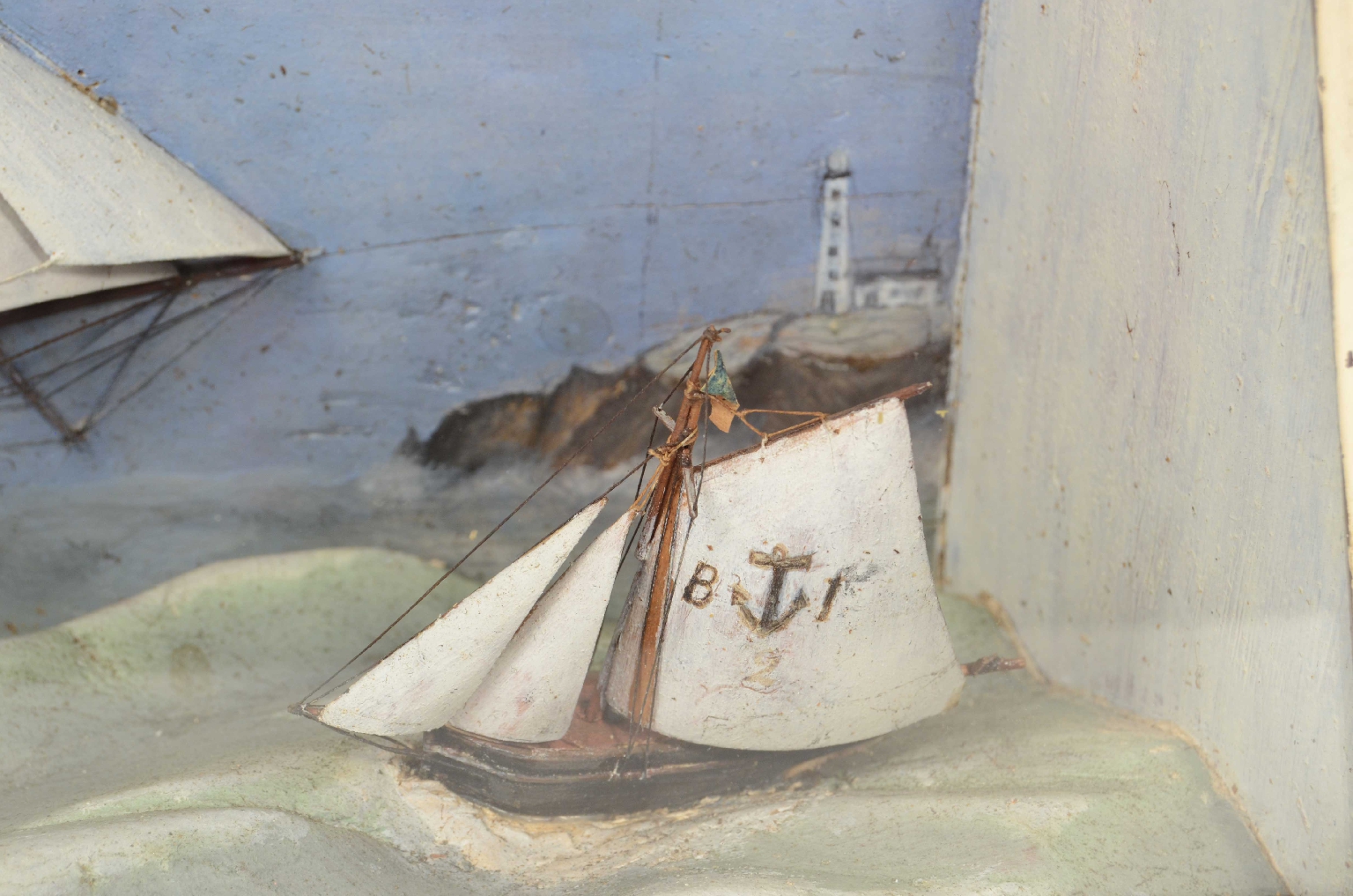 Nautical antiques/8265-Nautical Diorama