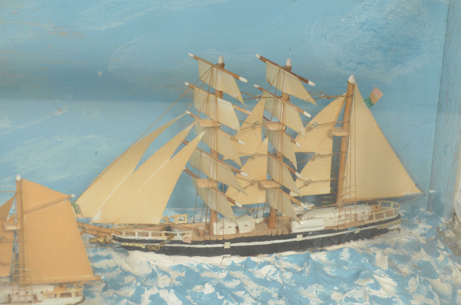 Old ship models/8267-Nautical Diorama