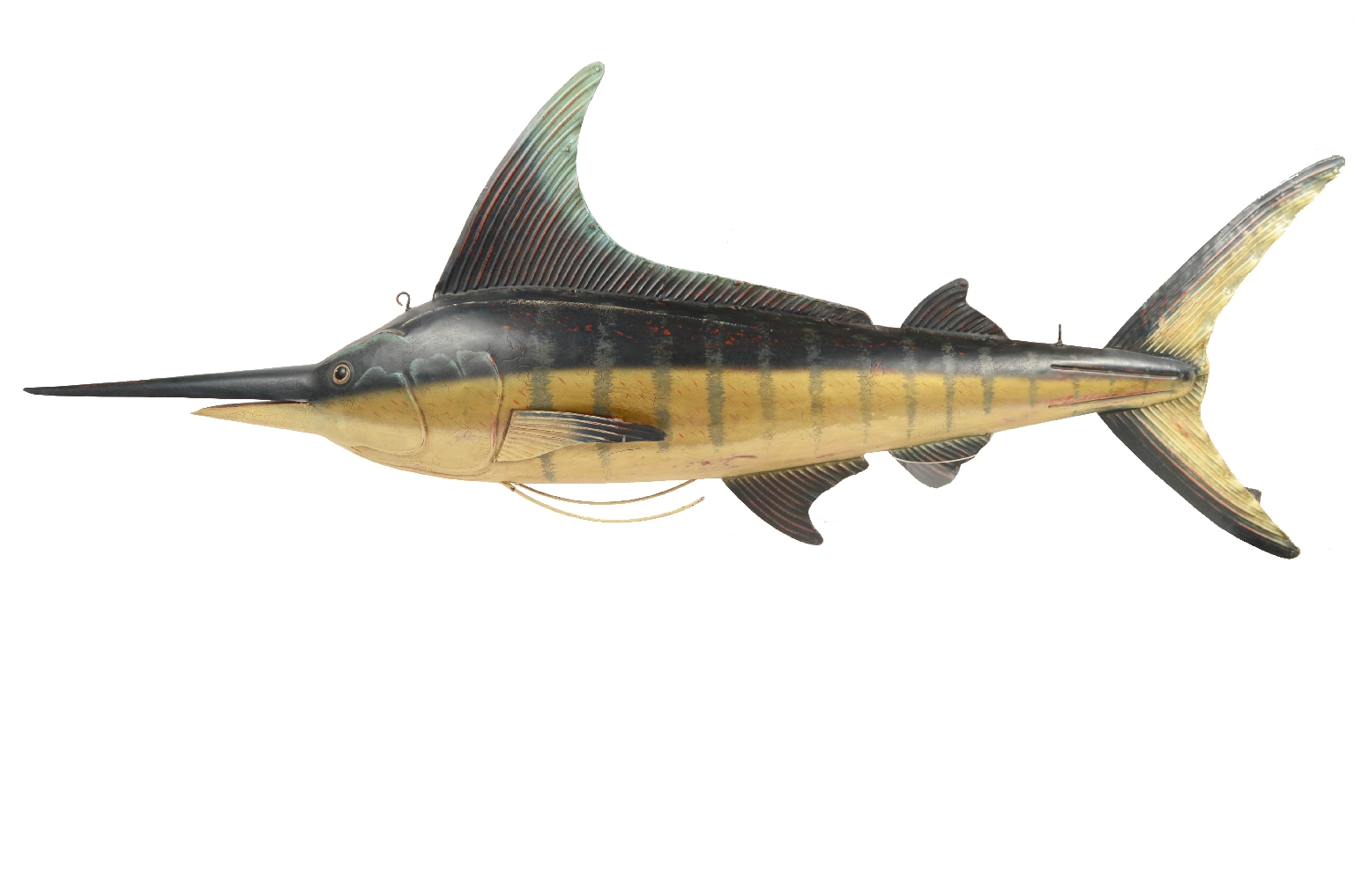 Nautical antiques/8269-Metal Swordfish Sign