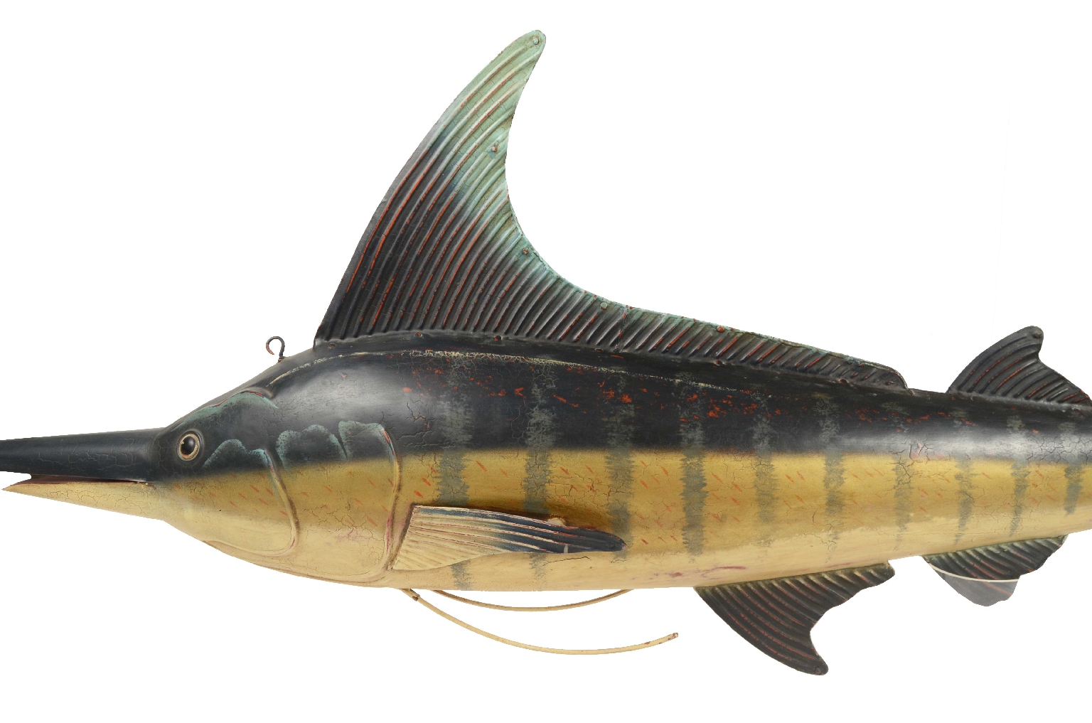 Nautical antiques/8269-Metal Swordfish Sign