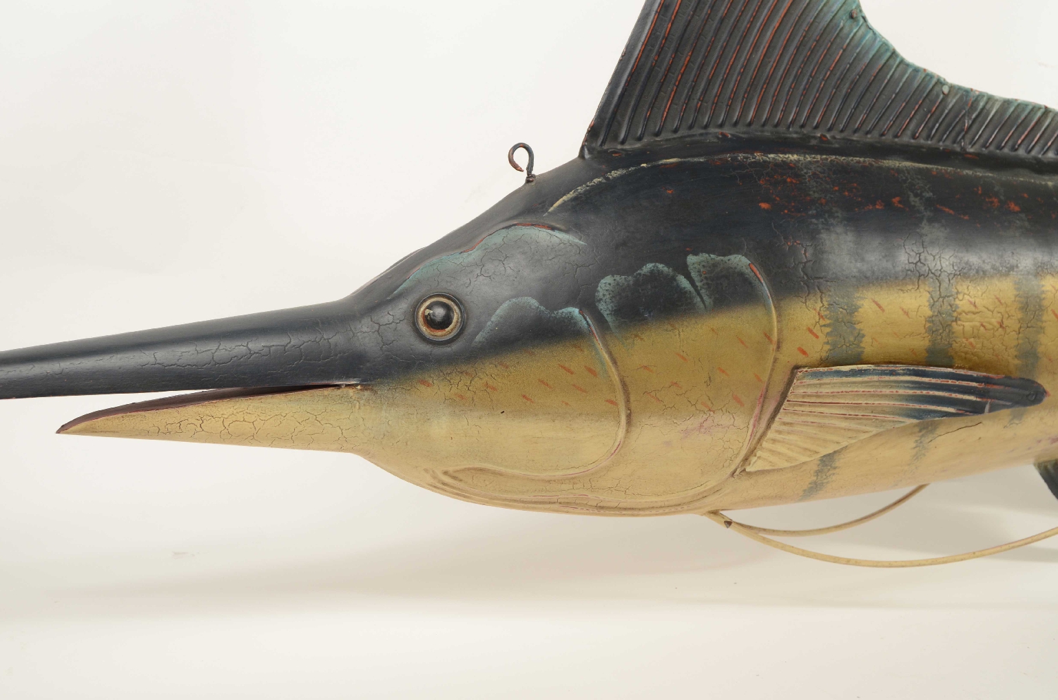 Nautical antiques/8269-Metal Swordfish Sign