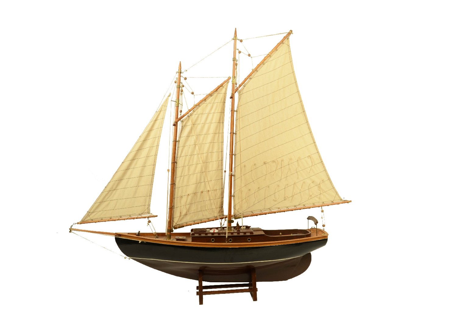 Old ship models/8298a-Schooner Model