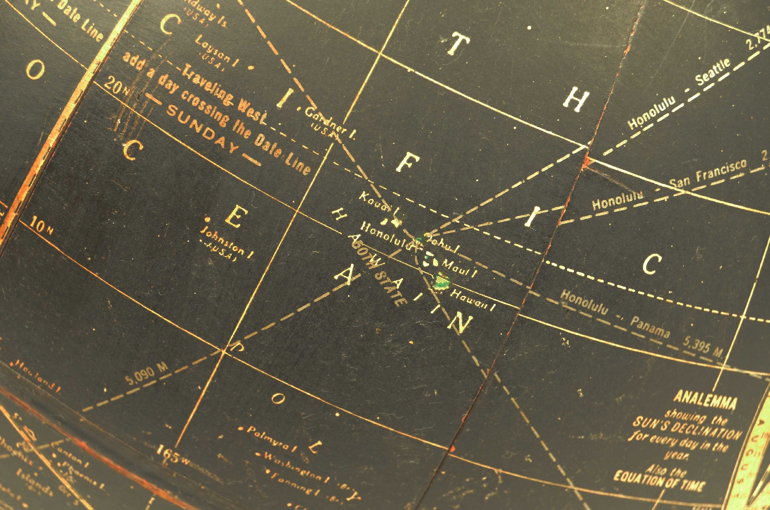 Antique globes-world maps/8334-Terrestrial Globe