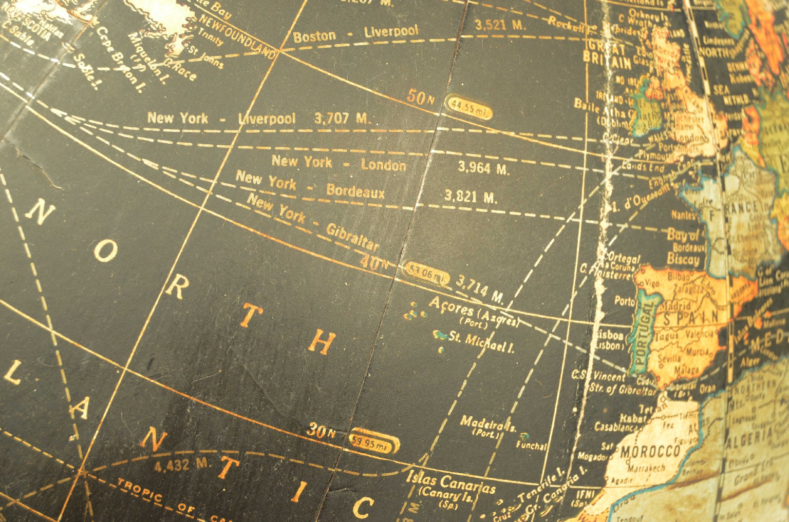 Antique globes-world maps/8334-Terrestrial Globe