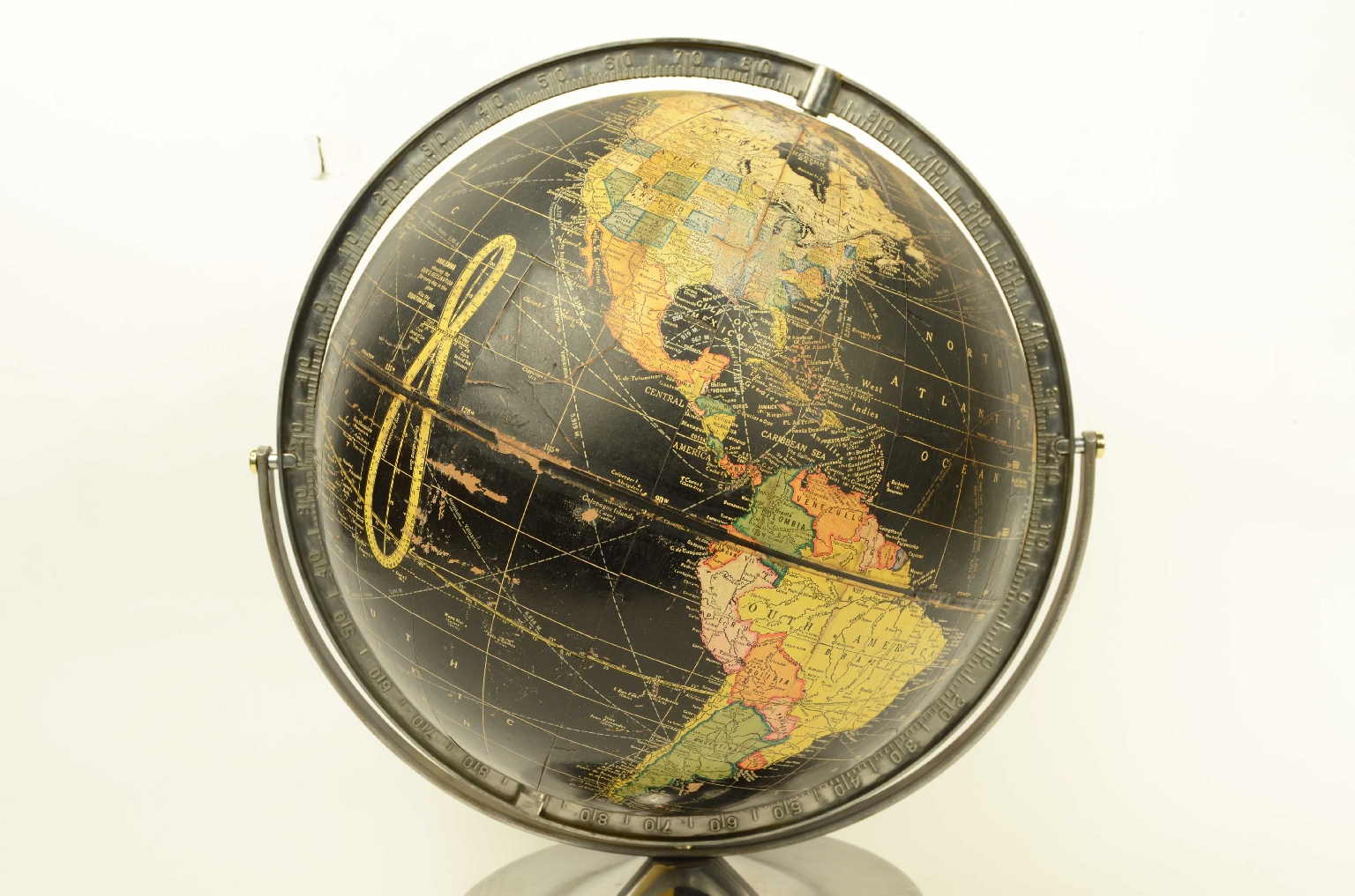 Antique globes-world maps/8334-Terrestrial Globe