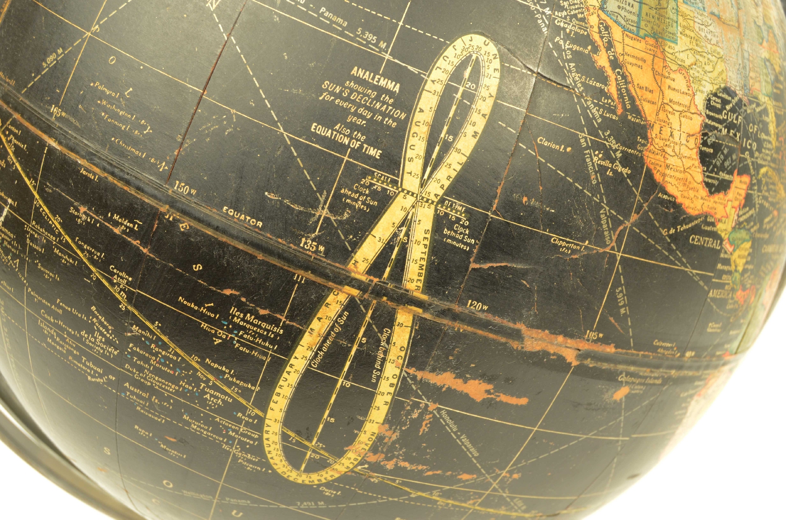 Antique globes-world maps/8334-Terrestrial Globe