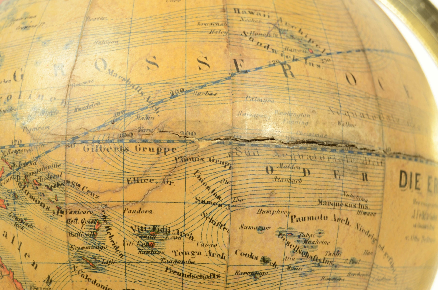 Antique globes-world maps/8339-Terrestrial Globe