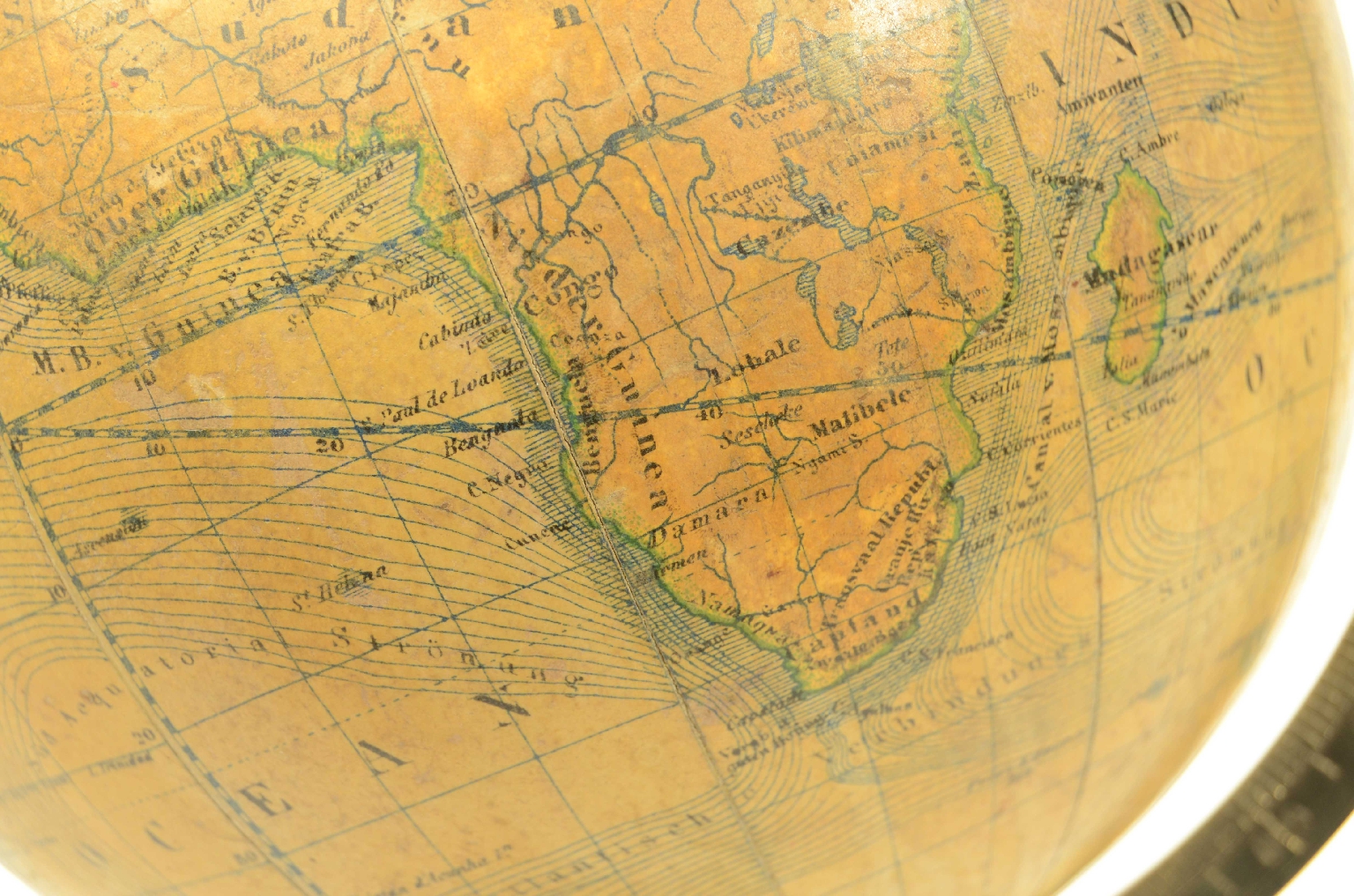 Antique globes-world maps/8339-Terrestrial Globe