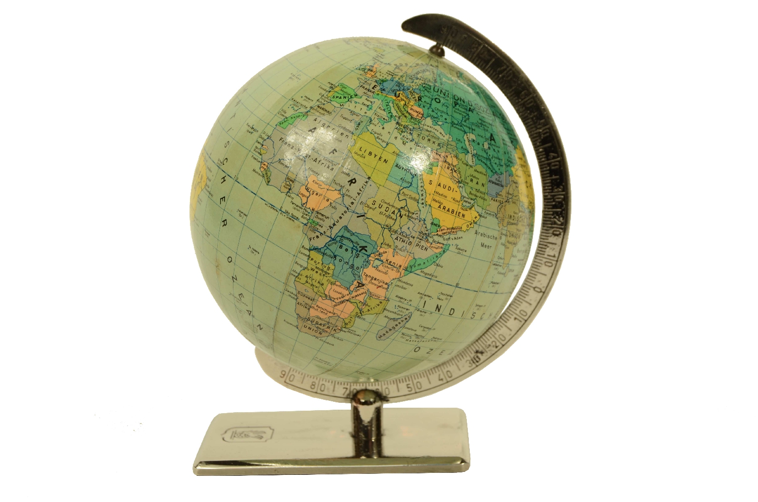 Antique globes-world maps/8340-Small Terrestrial Globe