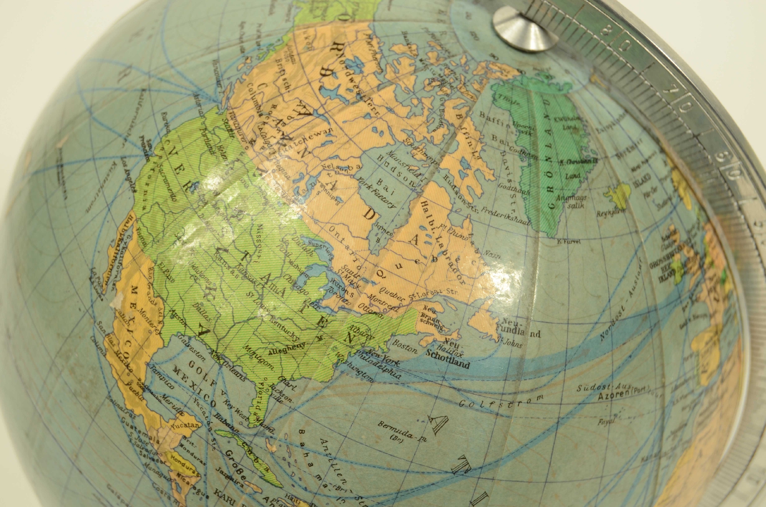 Antique globes-world maps/8341-Small Terrestrial Globe