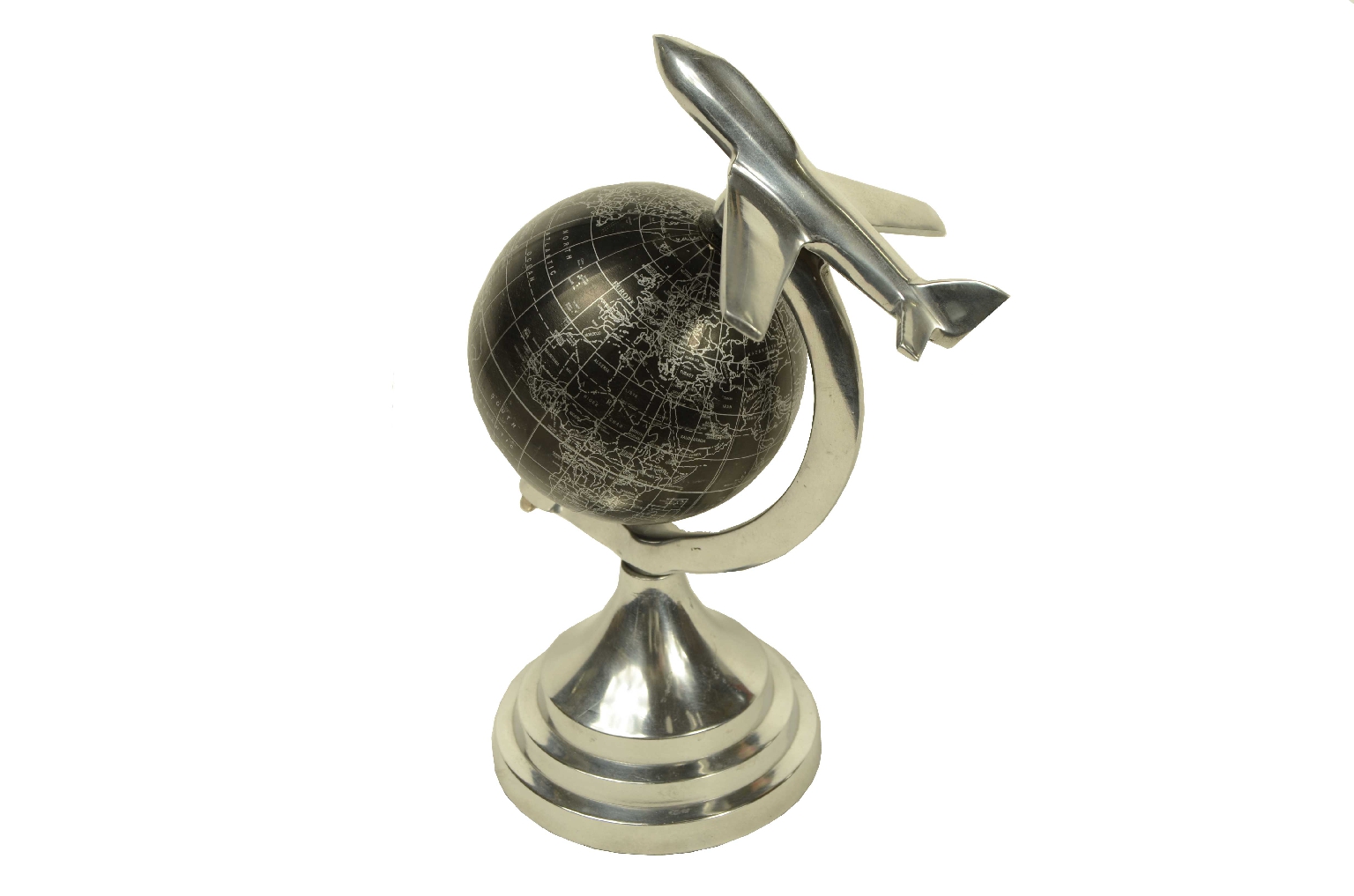 Globi-mappamondi antichi/8379-Globo Terrestre Nero