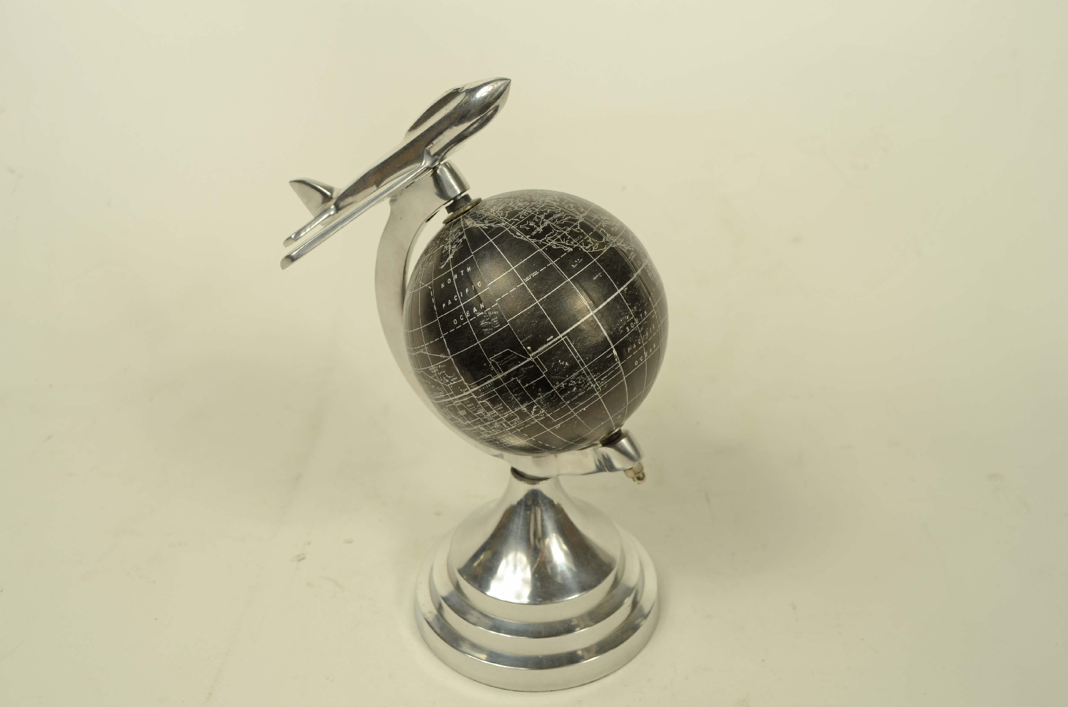 Globi-mappamondi antichi/8379-Globo Terrestre Nero